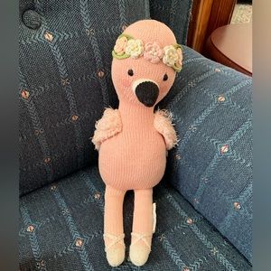 CUDDLE + KIND penelope the flamingo doll 13” little